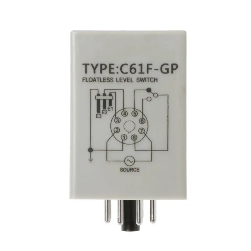 C61F-GP Water Level Controller Switch Pump Automatic Switches Liquid Level Relay
C61F-GP Water Level Controller Switch Pump Automatic Switches Liquid Level Relay