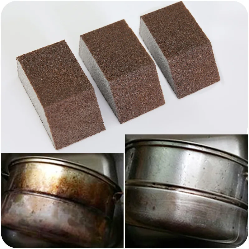 1pc Mnini Emery Sponge Cleaning Brush Kitchen Washing Pot Remove Iron Scale Rust Sponge
1pc Mnini Emery Sponge Cleaning Brush Kitchen Washing Pot Remove Iron Scale Rust Sponge