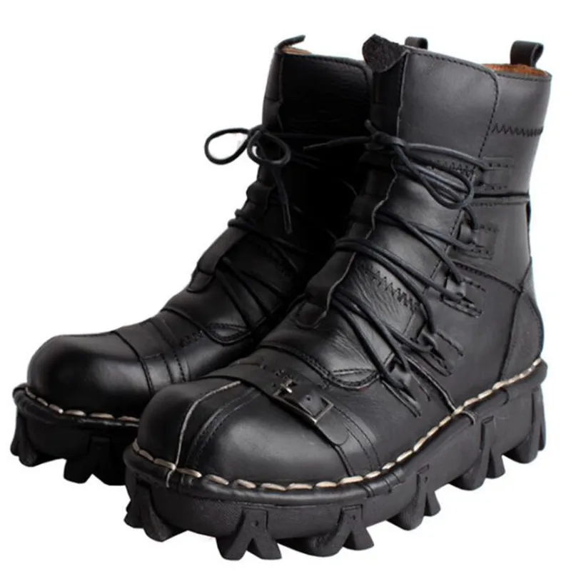 Winter Motorcycle Boots Men Retro Genuine Cow Leather Vintage Martin Boot Moto Motorbike Biker Protective Gear
Winter Motorcycle Boots Men Retro Genuine Cow Leather Vintage Martin Boot Moto Motorbike Biker Protective Gear
