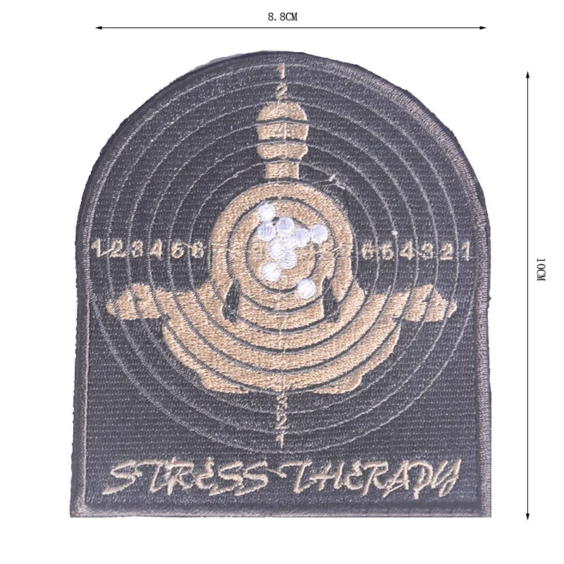 STRESS THERAPY US ARMY GROUP MORALE ISAF Embroidered Stress Therady Morale Patch Tactical Applique Emblem Badges patch
STRESS THERAPY US ARMY GROUP MORALE ISAF Embroidered Stress Therady Morale Patch Tactical Applique Emblem Badges patch