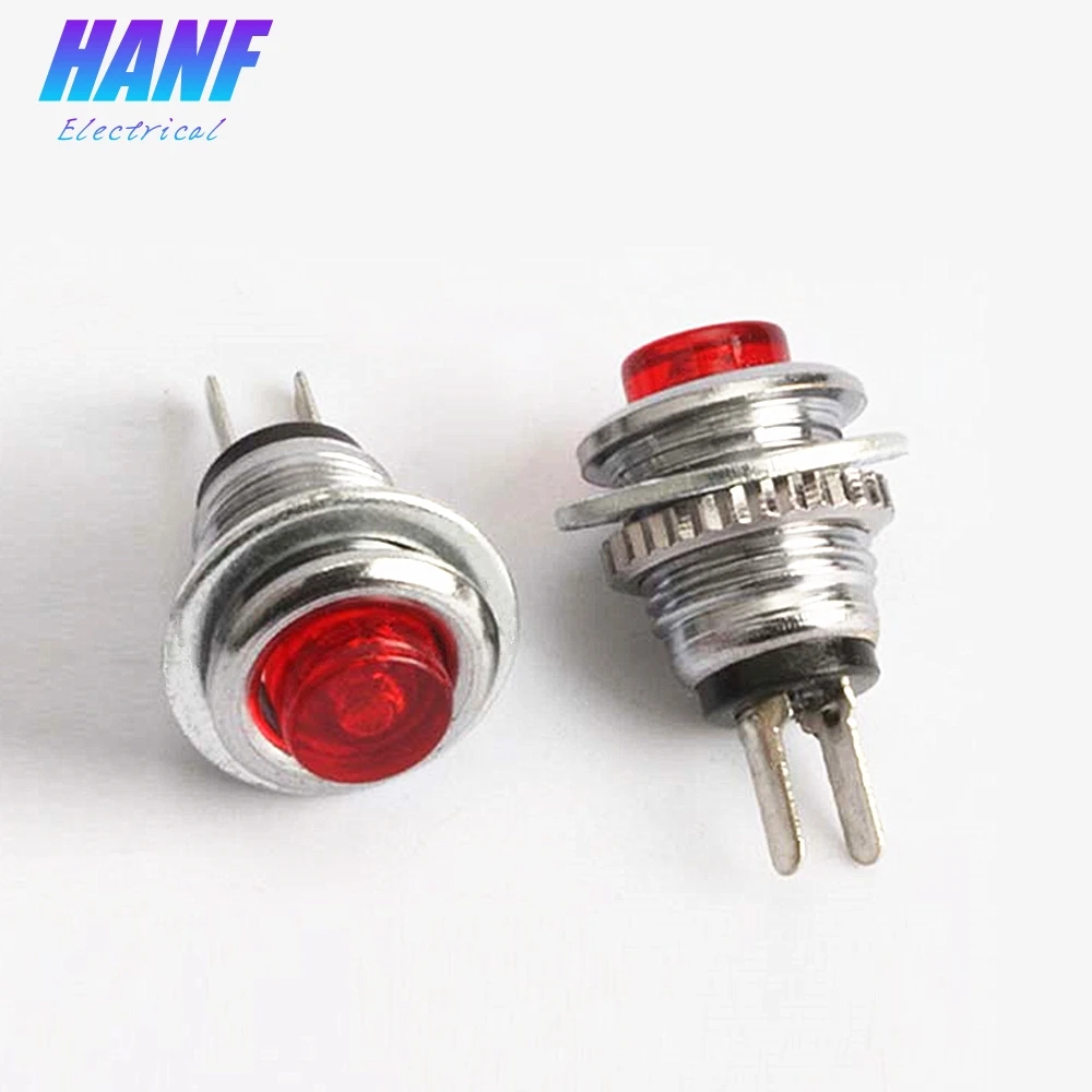 10pcs 8mm 1NO Mini Metal Push Button Switch High Head Self-reset 2Pins Red Green 1A/125V Momentary
10pcs 8mm 1NO Mini Metal Push Button Switch High Head Self-reset 2Pins Red Green 1A/125V Momentary