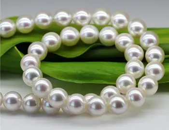 Jewelry Pearl Necklace Japan Akoya natural seawater pearl necklace imported light glass mirror round 8-8.5MM mothe Free Shipping
Jewelry Pearl Necklace Japan Akoya natural seawater pearl necklace imported light glass mirror round 8-8.5MM mothe Free Shipping