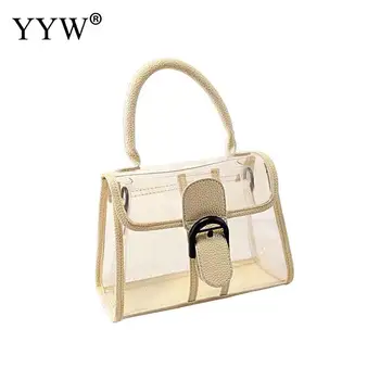 Womens Solid Transparent Shoulder Bags Lady Pvc Travel Handbag Cute Totes 2019 Fashion New Jelly Bag Handbag Crossbody Bag
Womens Solid Transparent Shoulder Bags Lady Pvc Travel Handbag Cute Totes 2019 Fashion New Jelly Bag Handbag Crossbody Bag