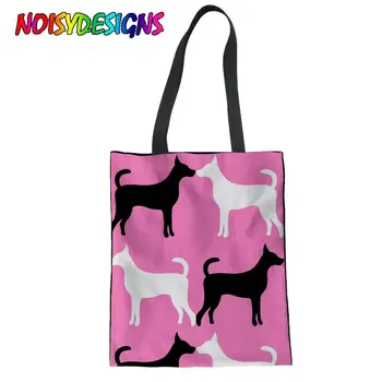 NOISYDESIGNS Girls School Bag Dog Pattern Canvas Bags Ladies Shoulder Reusable Grocery Shopping Bag Women Girls Daily Handbags
NOISYDESIGNS Girls School Bag Dog Pattern Canvas Bags Ladies Shoulder Reusable Grocery Shopping Bag Women Girls Daily Handbags