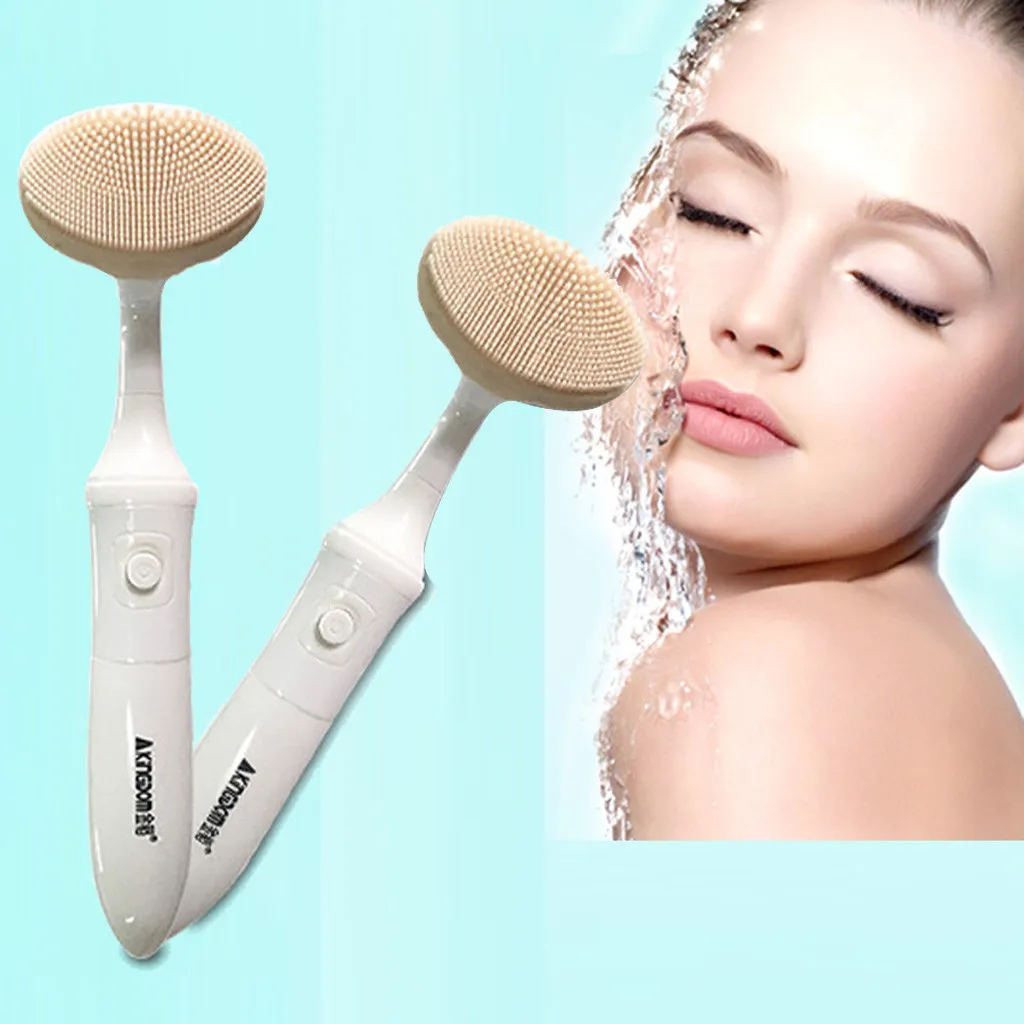 Kingdom cuidados com a pele Deep Cleansing Facial Vibration Facial Massage Electric silicone face brush skin pulse Cleaning #91
Kingdom cuidados com a pele Deep Cleansing Facial Vibration Facial Massage Electric silicone face brush skin pulse Cleaning #91