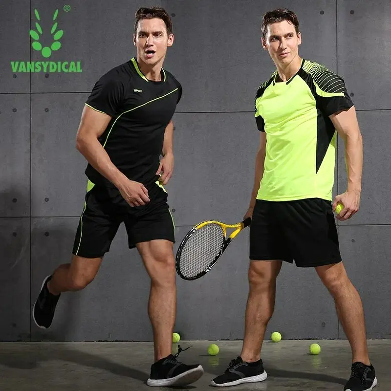 Vansydical Running Set Men's Quick Dry Sport Suits Fitness Training Gym Sportswear Basketball Jersey Outdoor Jogging Clothes
Vansydical Running Set Men's Quick Dry Sport Suits Fitness Training Gym Sportswear Basketball Jersey Outdoor Jogging Clothes