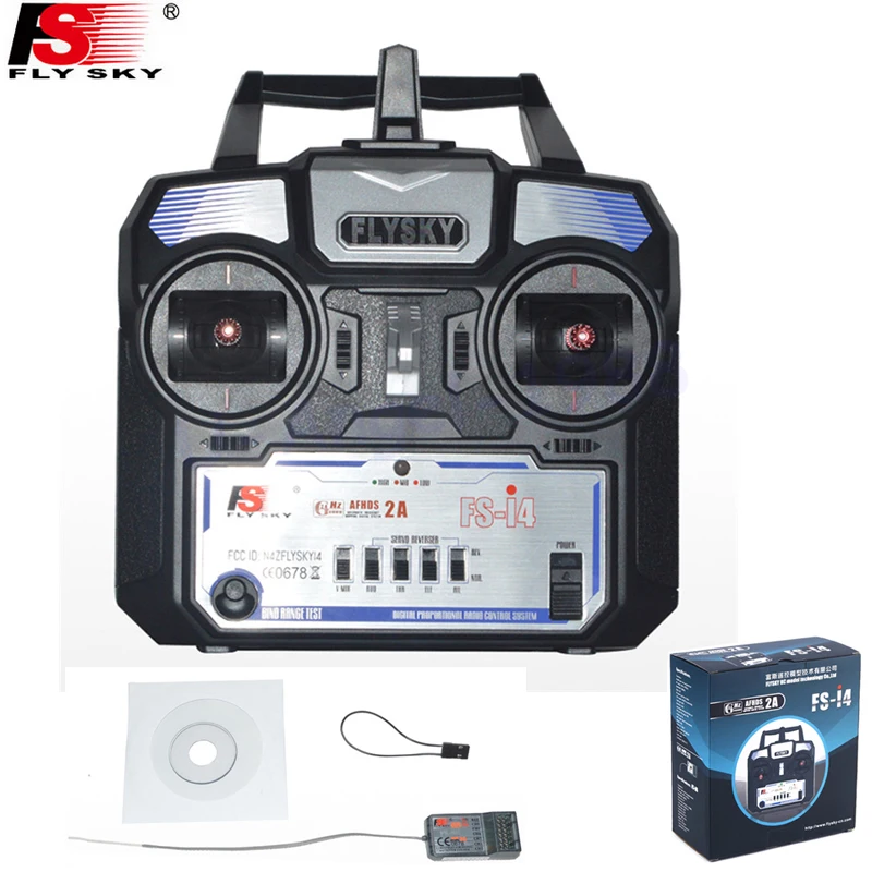 1pcs Original RC Helicopter Airplane Remote control Flysky FS-i4 2.4G 4CH Radio RC Transmitter & Receiver
1pcs Original RC Helicopter Airplane Remote control Flysky FS-i4 2.4G 4CH Radio RC Transmitter & Receiver