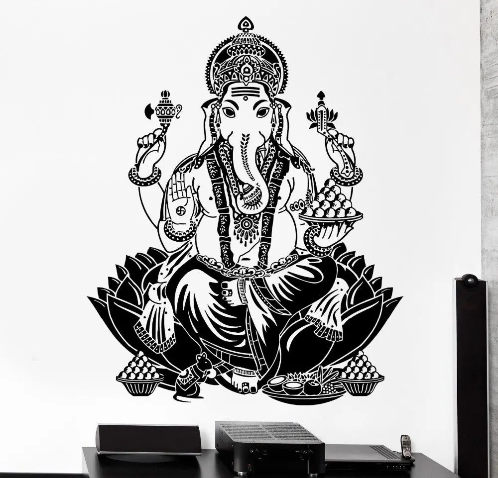 2017 Hot Sale Europe Destroy God Ganasha Indian Lord For Buddha Vinyl Wall Stickers Decals Many Styles Dinning Room Decor
2017 Hot Sale Europe Destroy God Ganasha Indian Lord For Buddha Vinyl Wall Stickers Decals Many Styles Dinning Room Decor