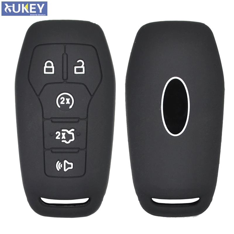 5 Button Silicone Car Remote Key Fob Shell Cover Case For Ford Fusion Mondeo Mustang F-150 Explorer Edge 2015 2016 2017 2018
5 Button Silicone Car Remote Key Fob Shell Cover Case For Ford Fusion Mondeo Mustang F-150 Explorer Edge 2015 2016 2017 2018
