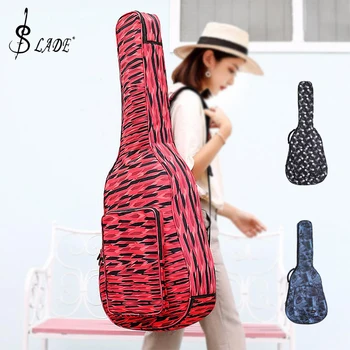 SLADE 40 / 41 Inch Folk Acoustic Guitar Case Gig Bag Double Straps Canvas Pad Cotton Thickening Soft Cover Waterproof Backpack
SLADE 40 / 41 Inch Folk Acoustic Guitar Case Gig Bag Double Straps Canvas Pad Cotton Thickening Soft Cover Waterproof Backpack