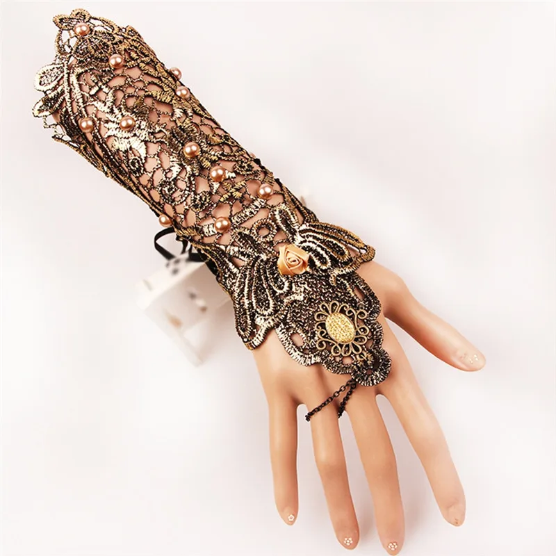 imixlot Hollow Black Lace Small Pink Simulated Pearl Floral Wrist Bracelet Vintage Party Hand-woven Decoration
imixlot Hollow Black Lace Small Pink Simulated Pearl Floral Wrist Bracelet Vintage Party Hand-woven Decoration