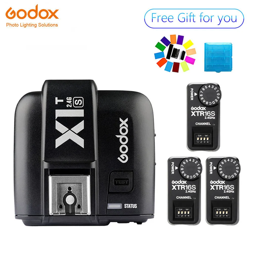 Godox X1T-S TTL 1/8000s 2.4G Transmitter Trigger + 3x XTR-16S Receivers Set For Sony Cameras Godox V850 V860
Godox X1T-S TTL 1/8000s 2.4G Transmitter Trigger + 3x XTR-16S Receivers Set For Sony Cameras Godox V850 V860