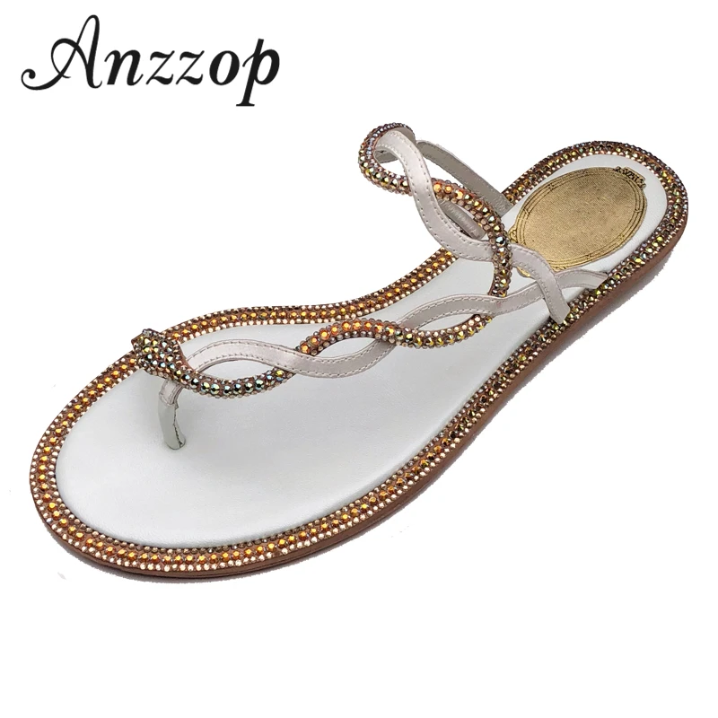 Summer ladies fashion beach shoes 19 new rhinestone net red with the same toe flat bottom herringbone high quality wear slippers
Summer ladies fashion beach shoes 19 new rhinestone net red with the same toe flat bottom herringbone high quality wear slippers
