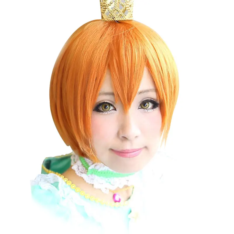 HSIU High quality Rin Hoshizora Cosplay Wig LoveLive! Love Live Costume Play Adult Wigs Halloween Anime Hair free shipping
HSIU High quality Rin Hoshizora Cosplay Wig LoveLive! Love Live Costume Play Adult Wigs Halloween Anime Hair free shipping