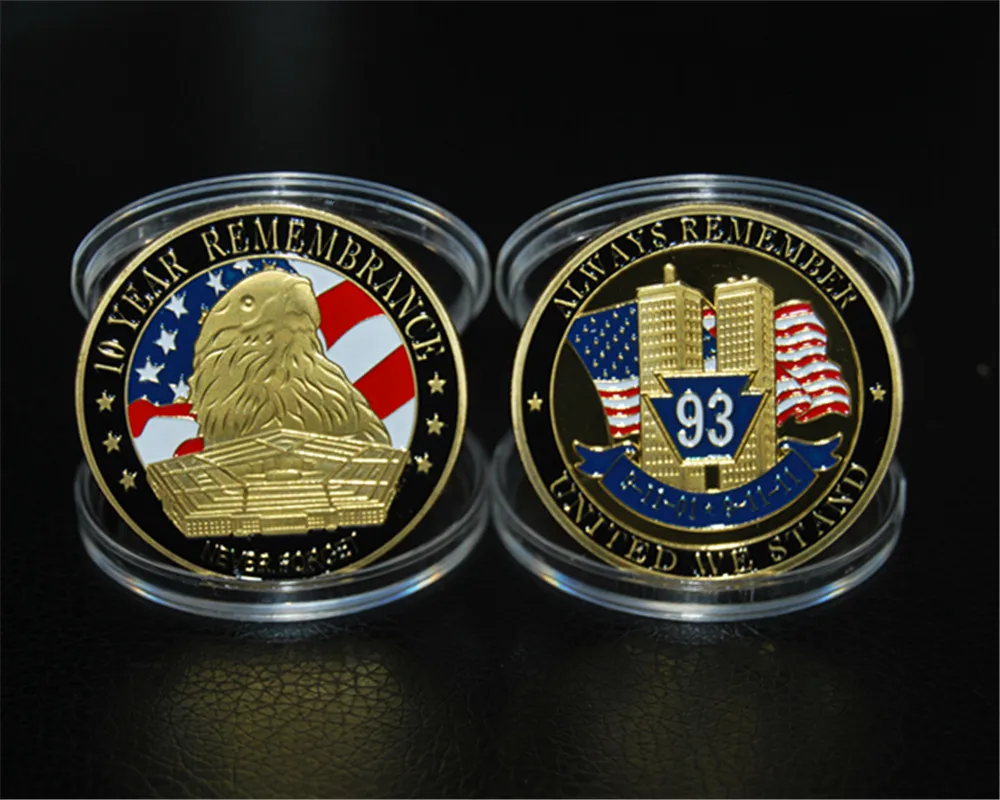 Free Shipping 100pcs/lot, United States Eagle liberty justice trade gold plated 911 Challenge Coin
Free Shipping 100pcs/lot, United States Eagle liberty justice trade gold plated 911 Challenge Coin