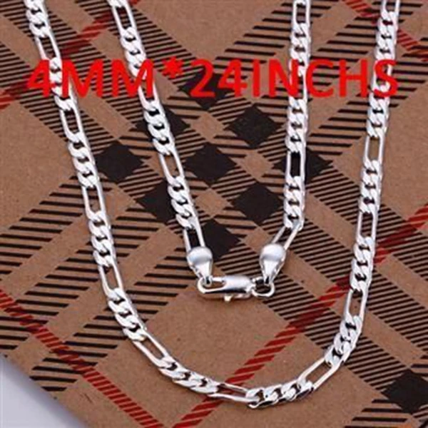 Necklace 925 Silver Necklace 925 Silver Fashion Jewelry Necklace 24 Inches Chain factory prices Free Shipping ooiu LN102-24
Necklace 925 Silver Necklace 925 Silver Fashion Jewelry Necklace 24 Inches Chain factory prices Free Shipping ooiu LN102-24