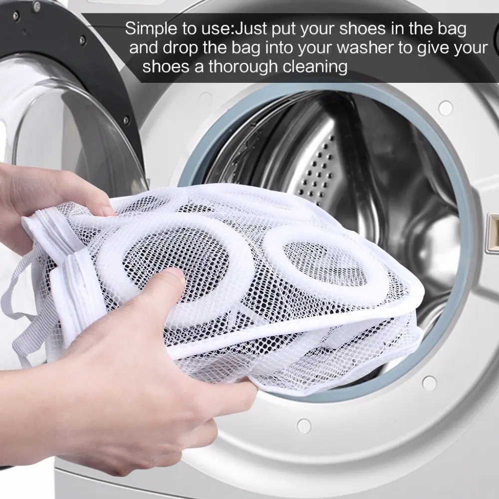 Laundry Bag Shoes Organizer Bag for shoe Mesh Laundry Shoes Bags Dry Shoe Home Organizer Portable Laundry Washing Bags
Laundry Bag Shoes Organizer Bag for shoe Mesh Laundry Shoes Bags Dry Shoe Home Organizer Portable Laundry Washing Bags