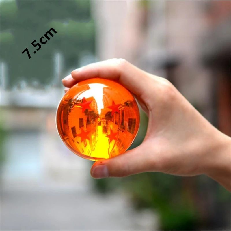 7.5CM Big Size 1 2 3 4 5 6 7 Star Dragon Ball Crystal Balls z Action Figures Classic Dragonball Toys For Chlidren New With Box
7.5CM Big Size 1 2 3 4 5 6 7 Star Dragon Ball Crystal Balls z Action Figures Classic Dragonball Toys For Chlidren New With Box