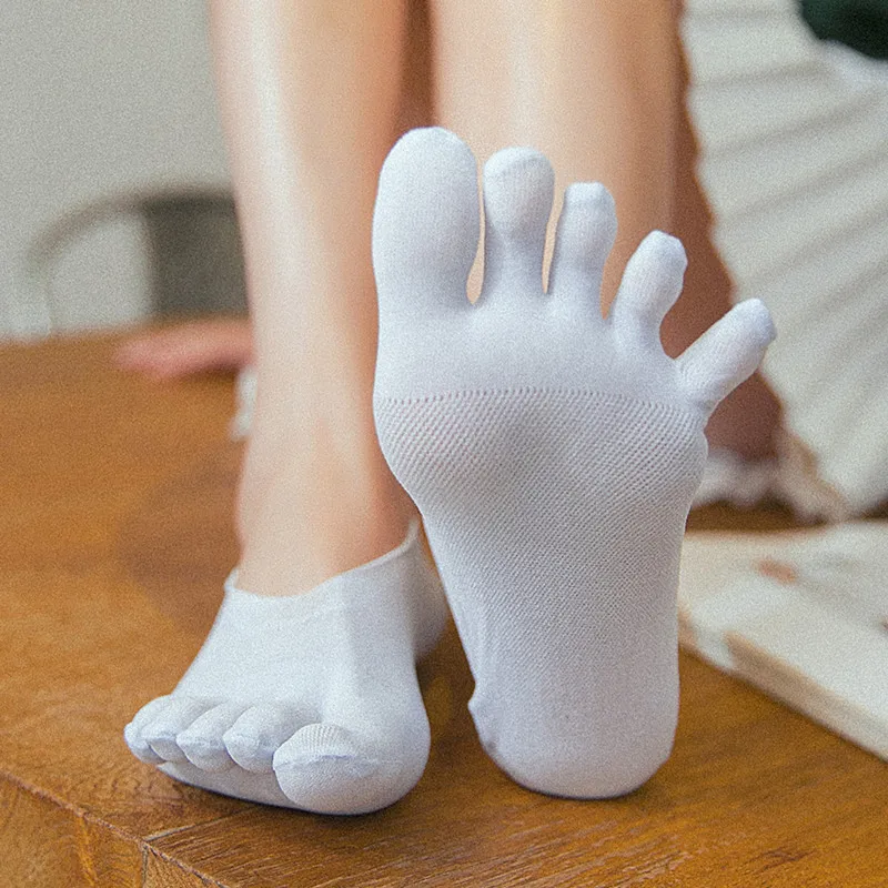 Five-fingered Socks Summer Thin Shallow-mouthed Boat Toe Silk Gel Anti-skid And Sweat Absorbing High Heel Foot Cover 5pairs Sale
Five-fingered Socks Summer Thin Shallow-mouthed Boat Toe Silk Gel Anti-skid And Sweat Absorbing High Heel Foot Cover 5pairs Sale