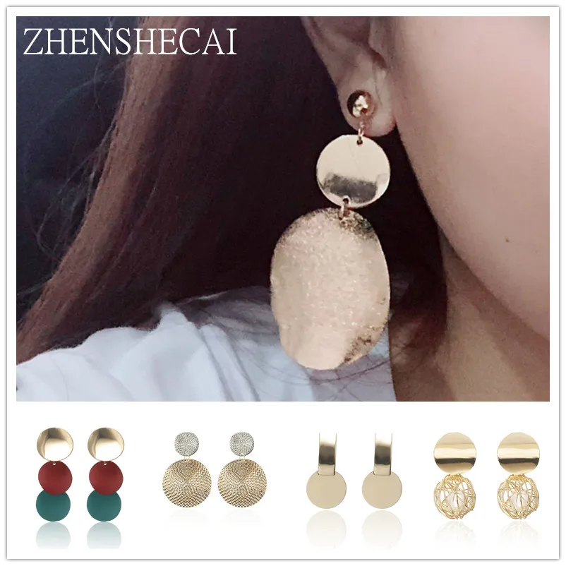 Elegant Drop Earrings for Women Brincos Classic sliver Gold Color Round statement Hollow Dangle Earrings Christmas Gift
Elegant Drop Earrings for Women Brincos Classic sliver Gold Color Round statement Hollow Dangle Earrings Christmas Gift