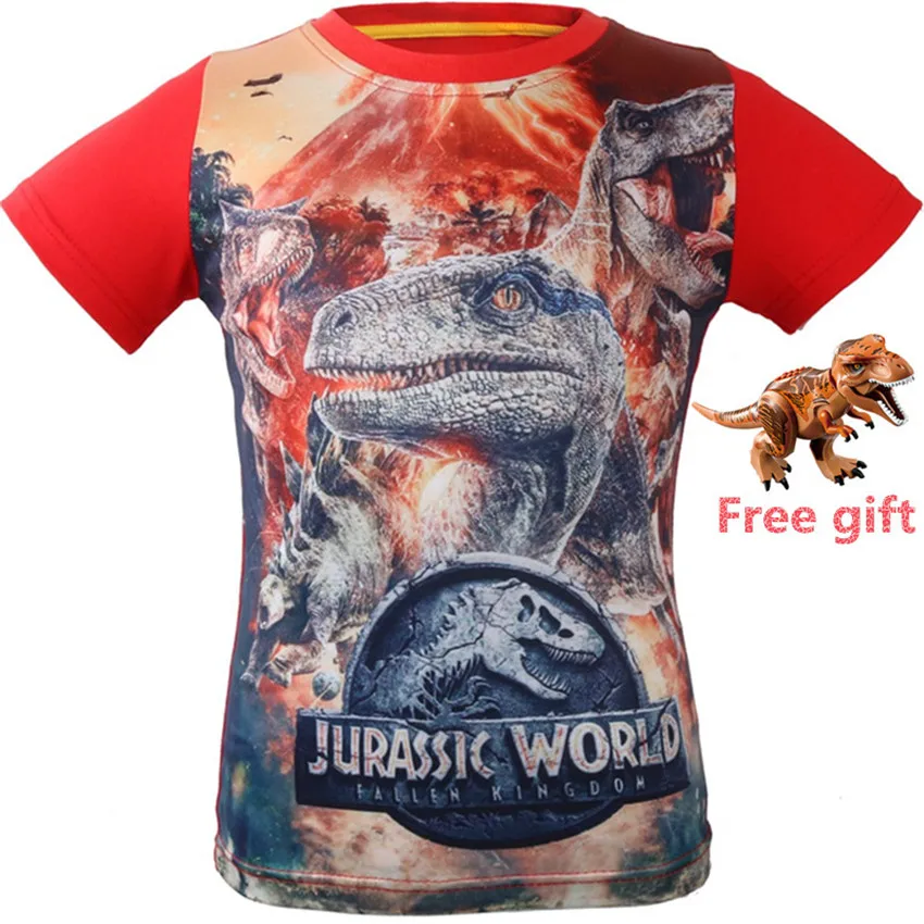 3-8 Years Old Jurassic World dinosaur Children Kids Shorts Tops Tees T Shirt Fille Summer Teenager Boys Dragon T-Shirt For boy
3-8 Years Old Jurassic World dinosaur Children Kids Shorts Tops Tees T Shirt Fille Summer Teenager Boys Dragon T-Shirt For boy