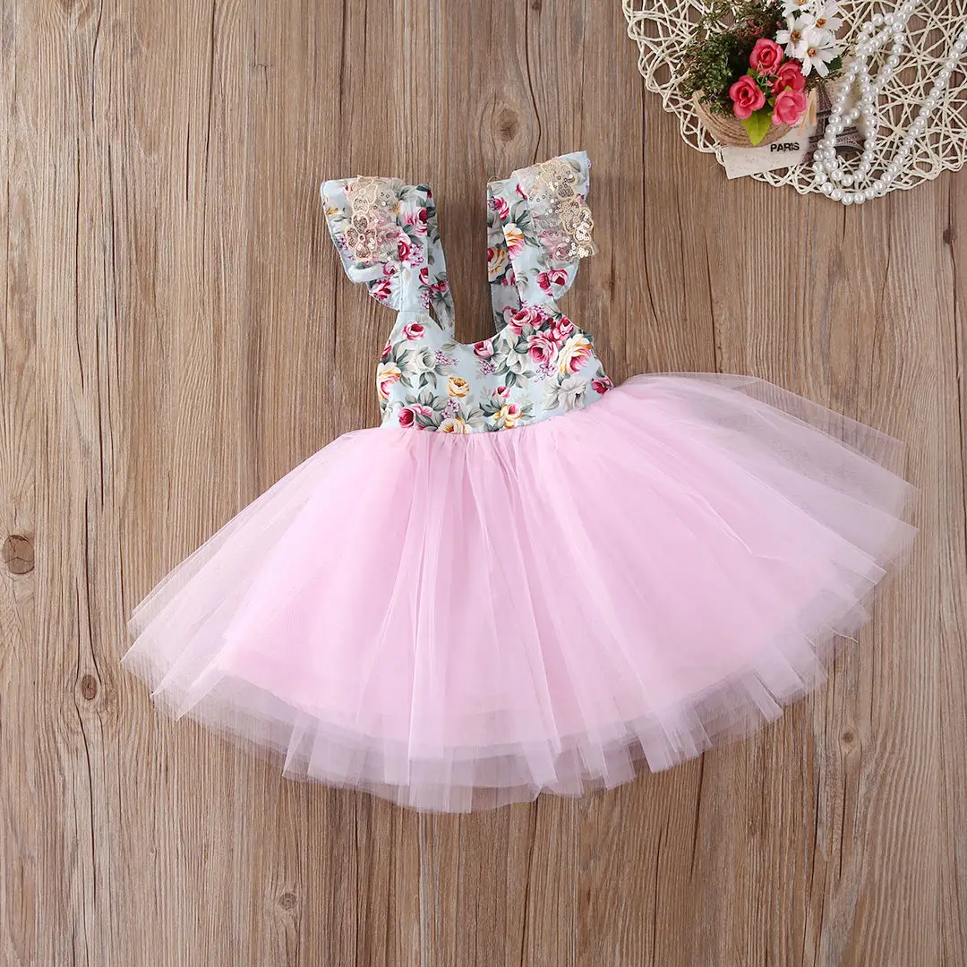 Fashiopn 2019 Newborn Toddler Baby Girls Floral Dress Party Ball Gown Formal Dresses Sundress 0-5Y SS
Fashiopn 2019 Newborn Toddler Baby Girls Floral Dress Party Ball Gown Formal Dresses Sundress 0-5Y SS