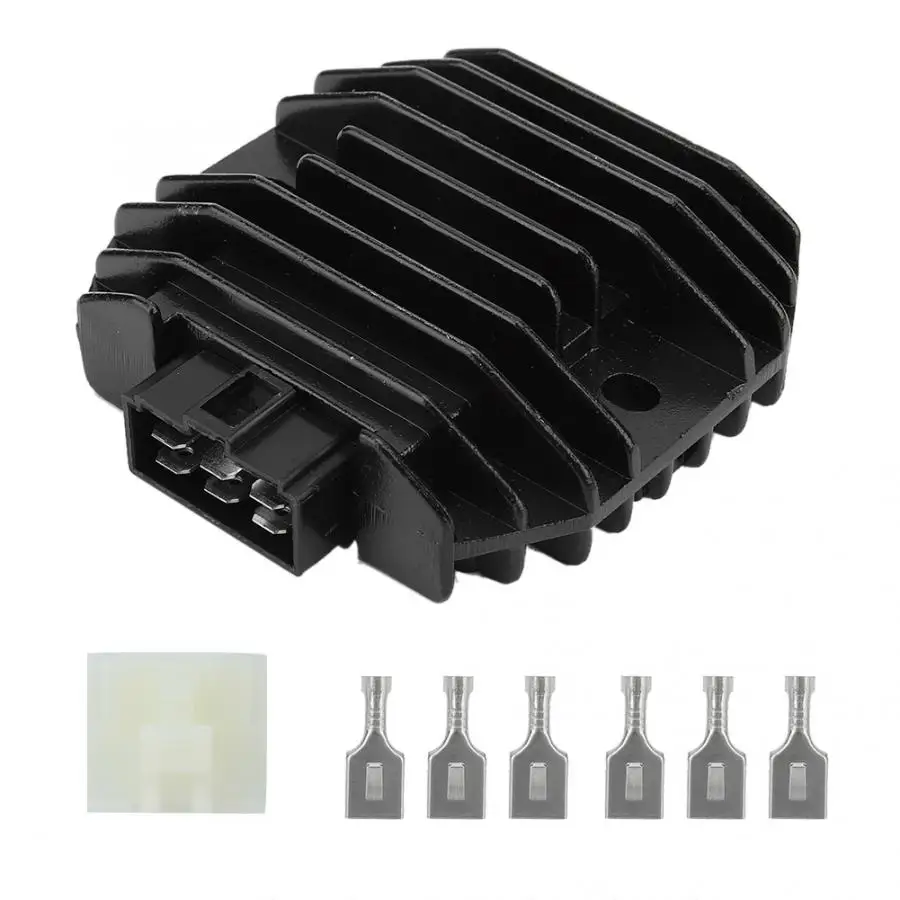 Black Voltage Regulator Rectifier Fit for Kawasaki ZZR600 ZX600D 1990-1992 For Car Regulator Rectifier
Black Voltage Regulator Rectifier Fit for Kawasaki ZZR600 ZX600D 1990-1992 For Car Regulator Rectifier