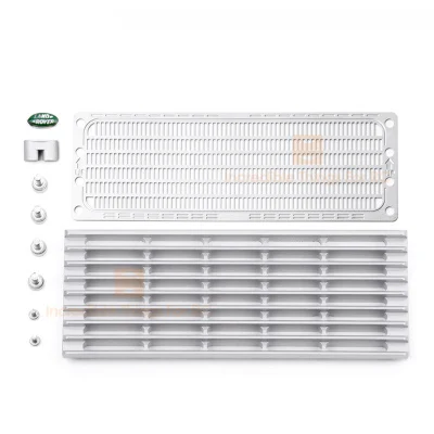 1PC Metal Air Intake Port Grille Aluminum Front Face Water Tank Cooling Grilles with Logo Sticker for 1:10 DEFENDER RC Cars Part
1PC Metal Air Intake Port Grille Aluminum Front Face Water Tank Cooling Grilles with Logo Sticker for 1:10 DEFENDER RC Cars Part