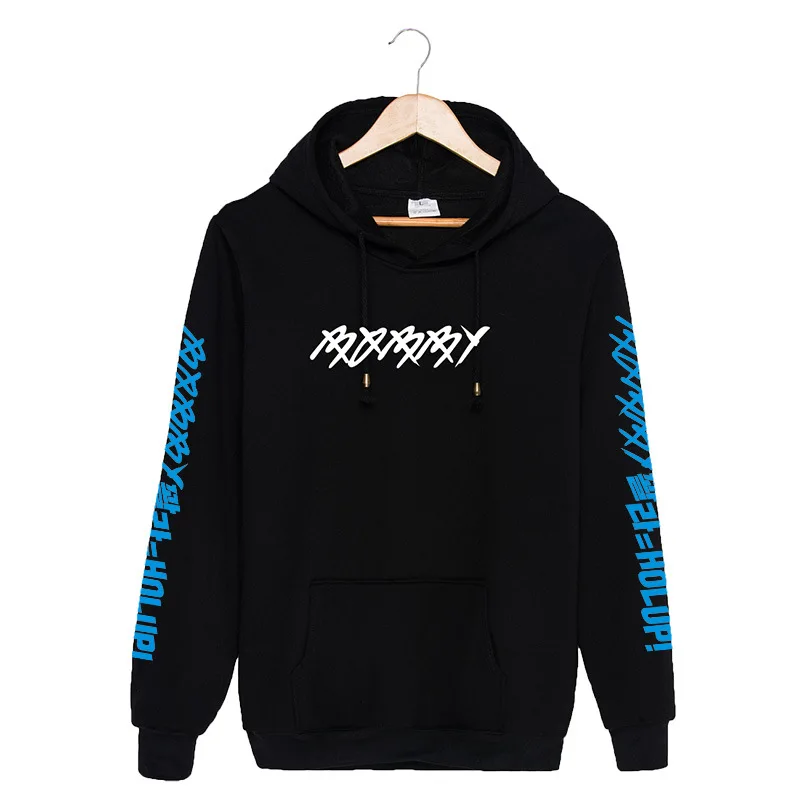 new KPOP Korean Fashion IKON BOBBY SOLO HOLUP Album Cotton Hoodies With Hat Clothes Pullovers Sweatshir
new KPOP Korean Fashion IKON BOBBY SOLO HOLUP Album Cotton Hoodies With Hat Clothes Pullovers Sweatshir
