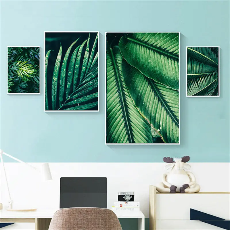 Green Plant Nordic Home Decor Canvas Art Painting Wall Art Poster Living Room Bedroom Fresh Realist Vivid Picture Backdrop Print
Green Plant Nordic Home Decor Canvas Art Painting Wall Art Poster Living Room Bedroom Fresh Realist Vivid Picture Backdrop Print