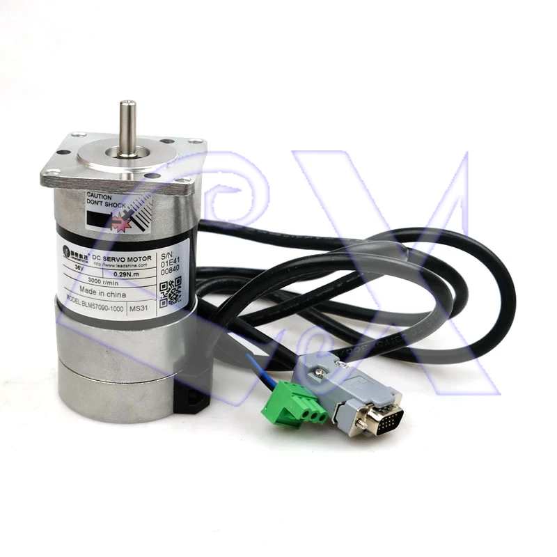 Freeshipping Leadshine DC Brushless Servo Motor BLM57090-1000 DC36V 90W 3.45A 0.29NM 3000rpm NEMA23 Servo Motor
Freeshipping Leadshine DC Brushless Servo Motor BLM57090-1000 DC36V 90W 3.45A 0.29NM 3000rpm NEMA23 Servo Motor
