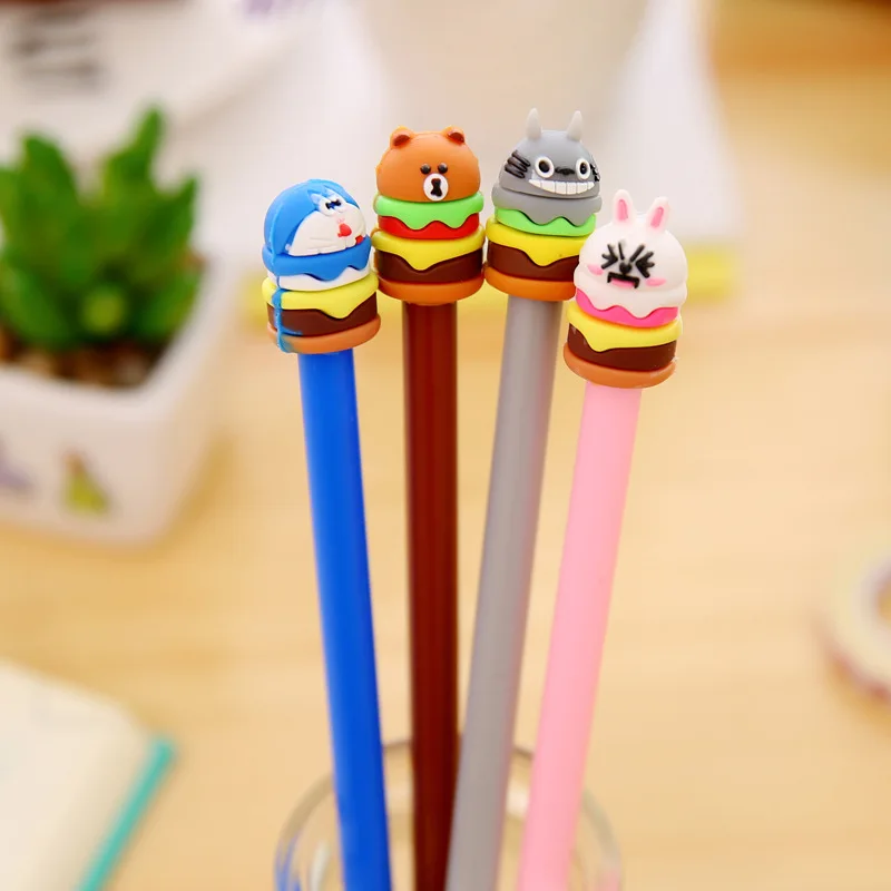 1Pcs Kawaii Cute Cartoon Cake Hamburg Animal 0.38mm Plastic Gel Pen Office School Gift Stationery Pen E0142
1Pcs Kawaii Cute Cartoon Cake Hamburg Animal 0.38mm Plastic Gel Pen Office School Gift Stationery Pen E0142