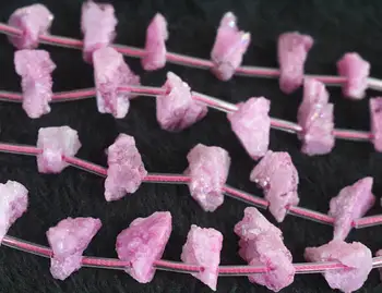 Top Drilled Pink Cluster Geode Quartz Nugget Beads,Pink Quartz Geode Cluster Nugget Beads, Pink Druzy Quartz Nugget Beads
Top Drilled Pink Cluster Geode Quartz Nugget Beads,Pink Quartz Geode Cluster Nugget Beads, Pink Druzy Quartz Nugget Beads