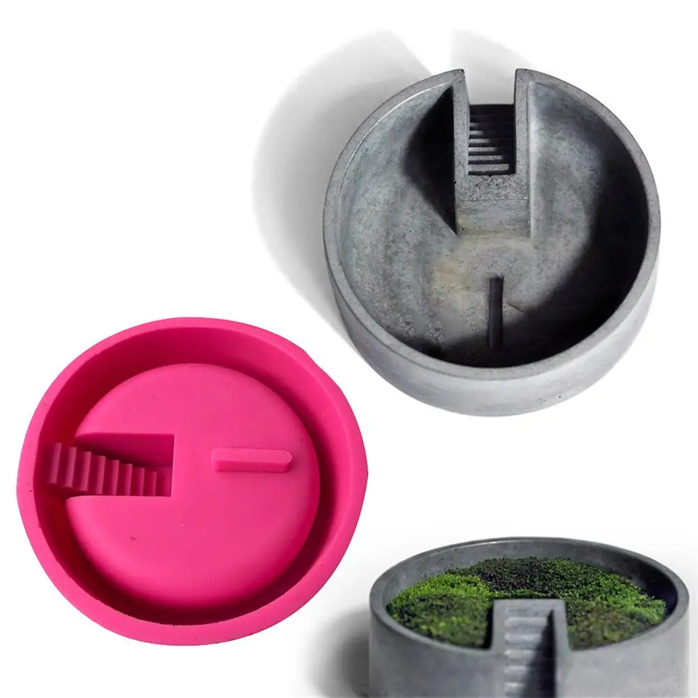 Silicone Mold Round Ladder Handmade Concrete Bonsai Cement Vase Mold Meaty Potted Garden Decoration Tools
Silicone Mold Round Ladder Handmade Concrete Bonsai Cement Vase Mold Meaty Potted Garden Decoration Tools