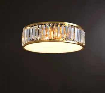 Round Home office led Crystal ceiling fixtures lighting study led Circular ceiling light for parlor ceiling Lamp surface light
Round Home office led Crystal ceiling fixtures lighting study led Circular ceiling light for parlor ceiling Lamp surface light
