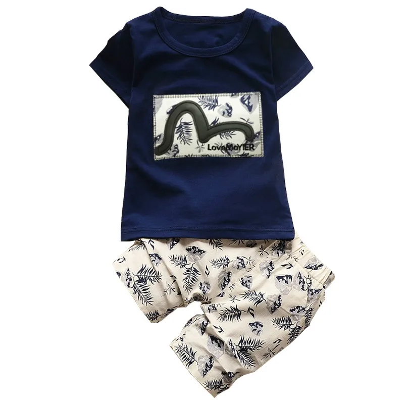 Kid Boys Clothing Sets 2017 Summer Kids Clothes For Boys Fashion T-shirt + Pants 2 Pcs Baby Boys Toddler Suit
Kid Boys Clothing Sets 2017 Summer Kids Clothes For Boys Fashion T-shirt + Pants 2 Pcs Baby Boys Toddler Suit