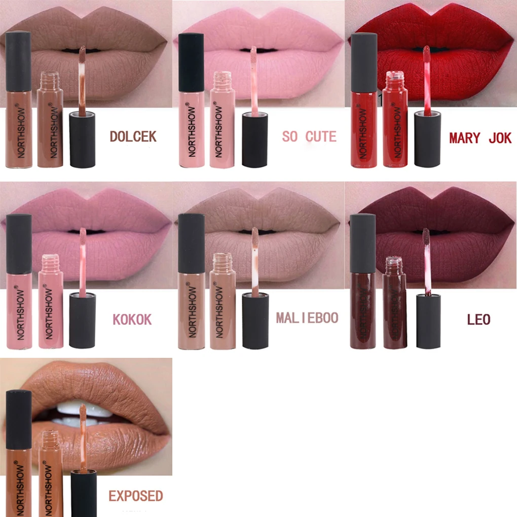 Hot Sale Mini Matte Lip Gloss Long Lasting SIN Liquid Lipstick Nude Makeup Lip Tint Sexy Red Lipgloss Lip
Hot Sale Mini Matte Lip Gloss Long Lasting SIN Liquid Lipstick Nude Makeup Lip Tint Sexy Red Lipgloss Lip
