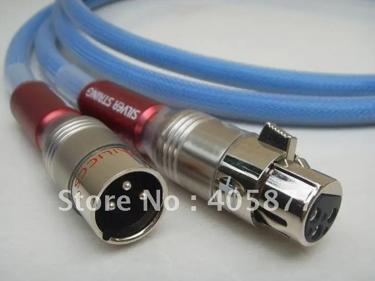 Pair Hi End Audio Silver plated Audio XLR cable Hi End SQ88B G5 Silver plated Interconnect Cable
Pair Hi End Audio Silver plated Audio XLR cable Hi End SQ88B G5 Silver plated Interconnect Cable