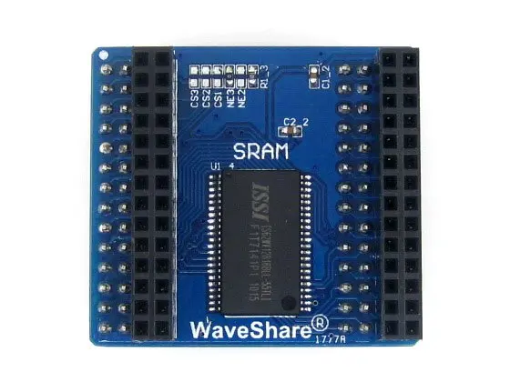 IS62WV12816BLL SRAM Board Memory Storage Module A Development Solution for SRAM with 16-bit Parallel Interface
IS62WV12816BLL SRAM Board Memory Storage Module A Development Solution for SRAM with 16-bit Parallel Interface