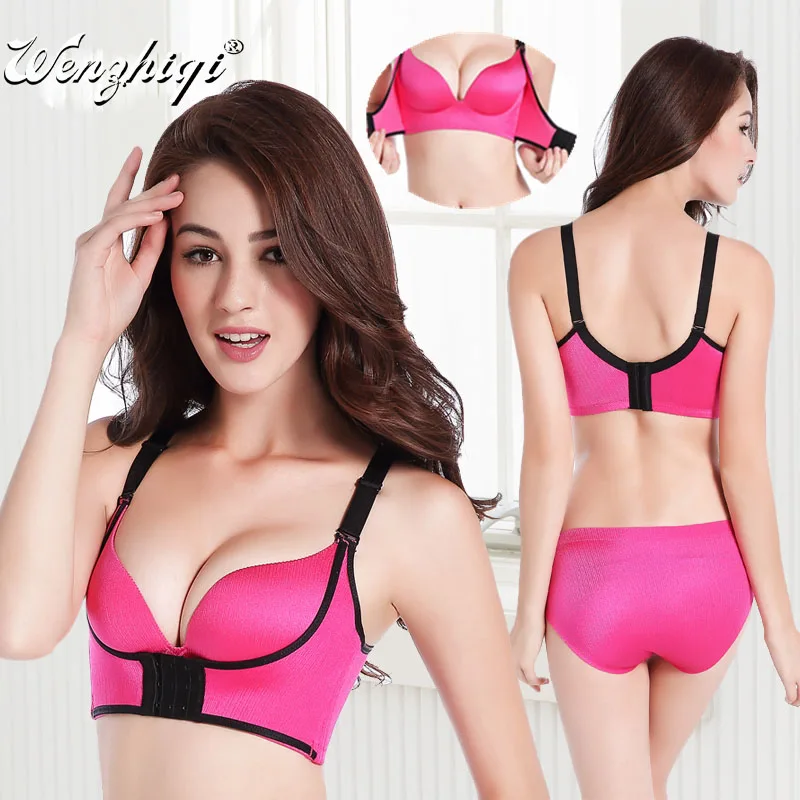 Super gather underwear female wiredrawing sexy bra front buckle rear buckle underwear bra push up immediately into the E cup
Super gather underwear female wiredrawing sexy bra front buckle rear buckle underwear bra push up immediately into the E cup