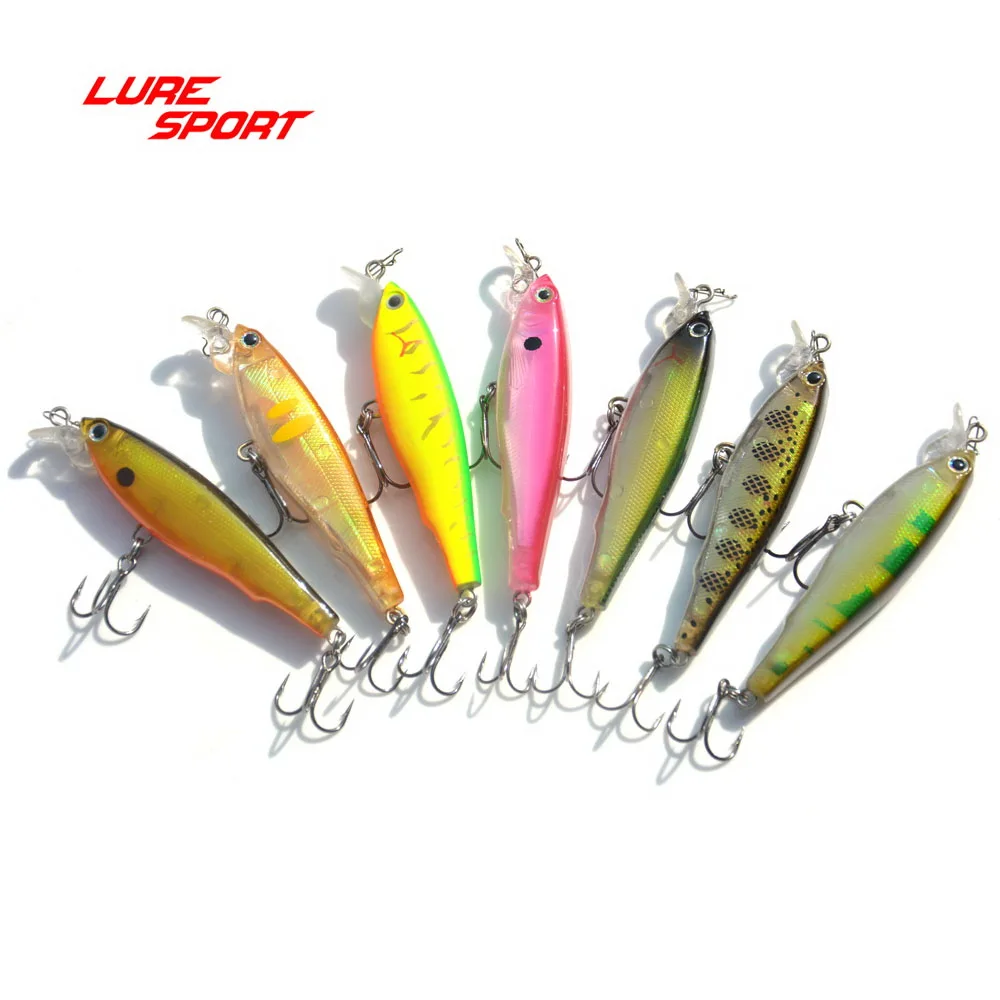 LureSport 3 шт. подвесной гольян 7 г 8 см мини Гольян пластиковая жесткая рыболовная