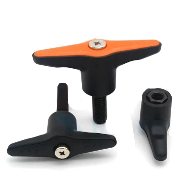 1Pcs M12 T type Adjustable position Lock handle Plastic steel One word Hand screw bolt Length 20mm-50mm
1Pcs M12 T type Adjustable position Lock handle Plastic steel One word Hand screw bolt Length 20mm-50mm