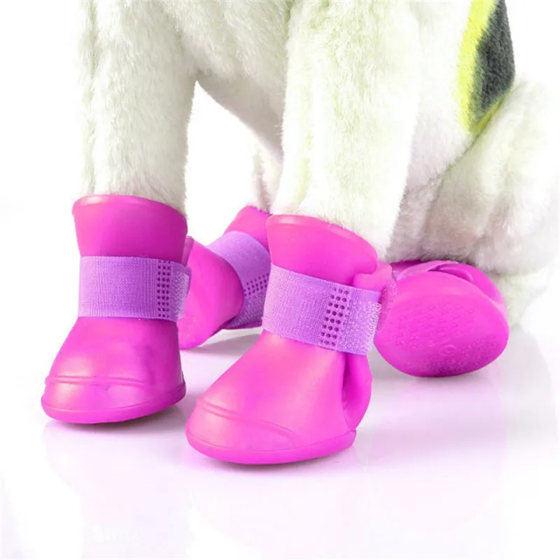 4pcs/lot Pet Dog Rain Shoes S/M/L/XL/XXL for Dogs Booties Rubber Portable Anti Slip Waterproof Pet Dog Cat Rain Shoes
4pcs/lot Pet Dog Rain Shoes S/M/L/XL/XXL for Dogs Booties Rubber Portable Anti Slip Waterproof Pet Dog Cat Rain Shoes