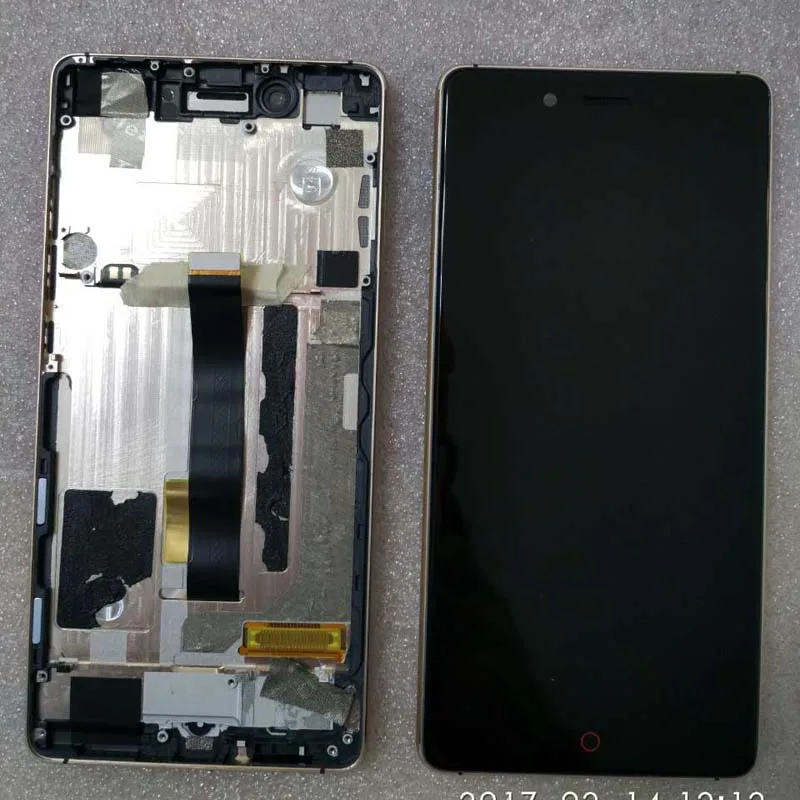 Original 5.5" Full LCD Display Touch Screen Digitizer Assembly With Frame For ZTE Nubia Z11 NX531J With Tools
Original 5.5" Full LCD Display Touch Screen Digitizer Assembly With Frame For ZTE Nubia Z11 NX531J With Tools