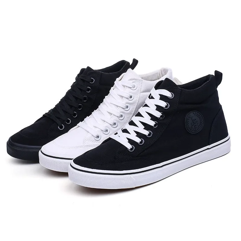 Men Vulcanize Shoes Men's Fashion Hight top/ Low cut Sneakers Summer Breathable Lace-up Flat Shoes for Male
Men Vulcanize Shoes Men's Fashion Hight top/ Low cut Sneakers Summer Breathable Lace-up Flat Shoes for Male