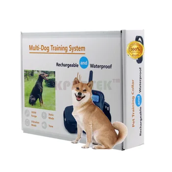 Blue Backlight Rechargeable Waterproof LCD Remote Control 100LV Shock + Vibra Electric Pet Dog Training Collar
Blue Backlight Rechargeable Waterproof LCD Remote Control 100LV Shock + Vibra Electric Pet Dog Training Collar
