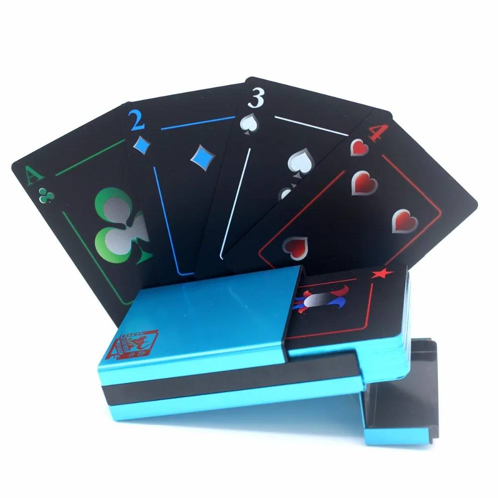 Amazing Playing cards! Gold-plated Eage Plastic PVC Poker Waterproof Magic Aluminum Box-packed Playing Cards Creative Gift Poker
Amazing Playing cards! Gold-plated Eage Plastic PVC Poker Waterproof Magic Aluminum Box-packed Playing Cards Creative Gift Poker