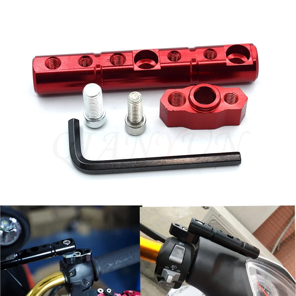 Motorcycle multi-function bracket accessories car clock off-road vehicle handlebar clamp extension rail
Motorcycle multi-function bracket accessories car clock off-road vehicle handlebar clamp extension rail