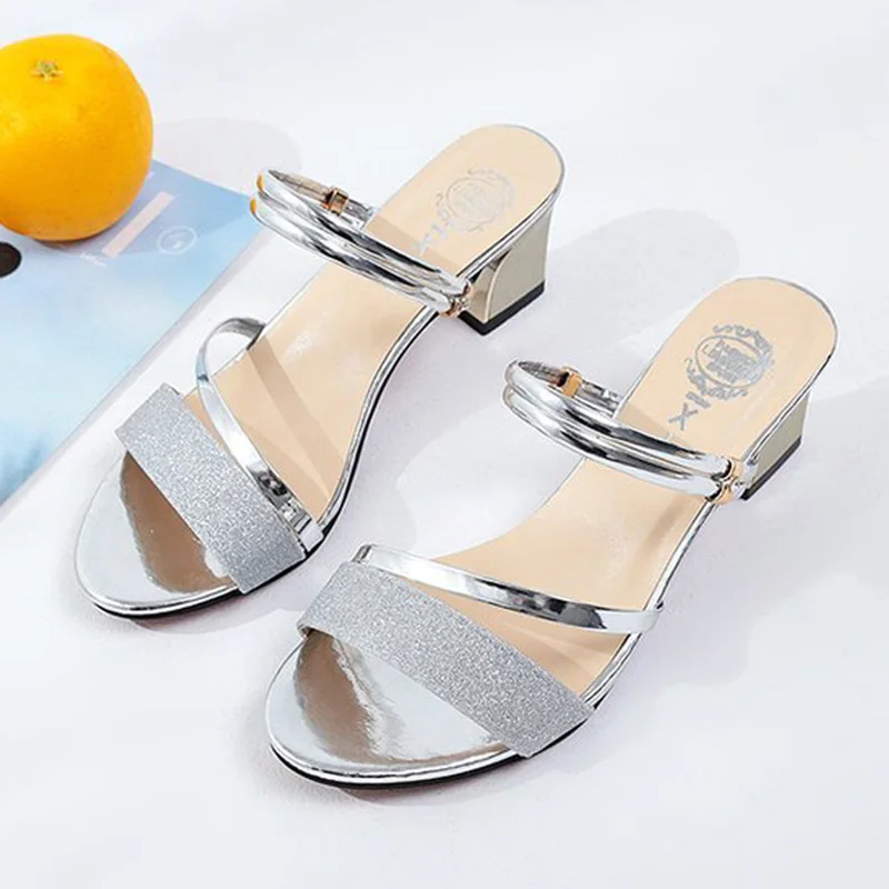 Fashion Women Sandals Comfort Women Shoes Spring Sequin High Heels Shoes Women Metal Square Gold Silver Sandalias Ladies Shoes
Fashion Women Sandals Comfort Women Shoes Spring Sequin High Heels Shoes Women Metal Square Gold Silver Sandalias Ladies Shoes