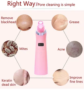 New Cleansing Blackheads Absorption Apparatus Electric Suction Pore Cleaner Electric Beauty Instrument Household Facial
New Cleansing Blackheads Absorption Apparatus Electric Suction Pore Cleaner Electric Beauty Instrument Household Facial